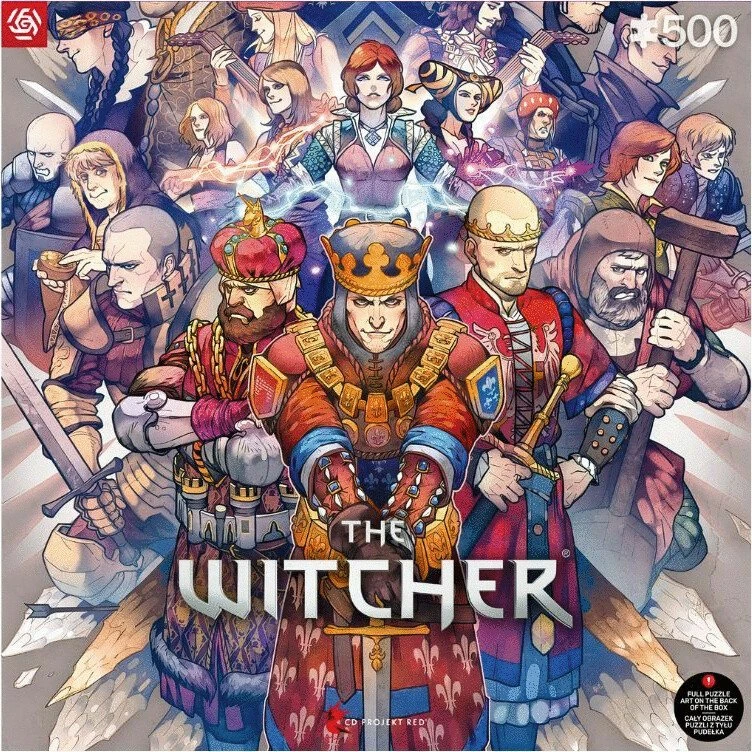 The Witcher: Kingdoms of the North – 500 brikkers puslespil