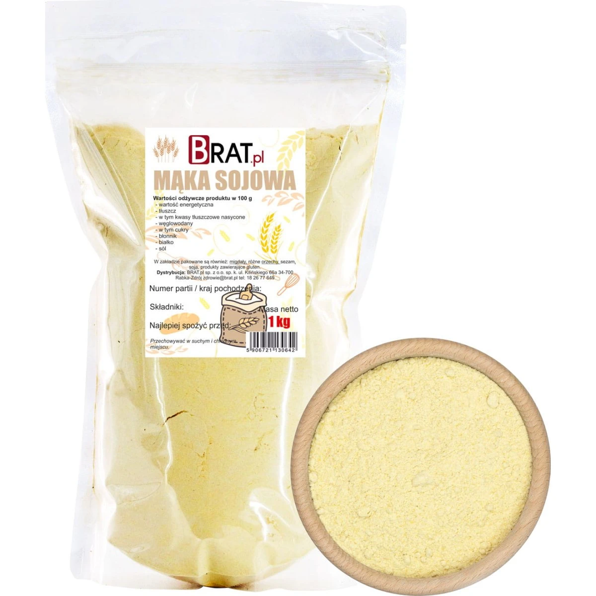 Sojamjöl 1 kg