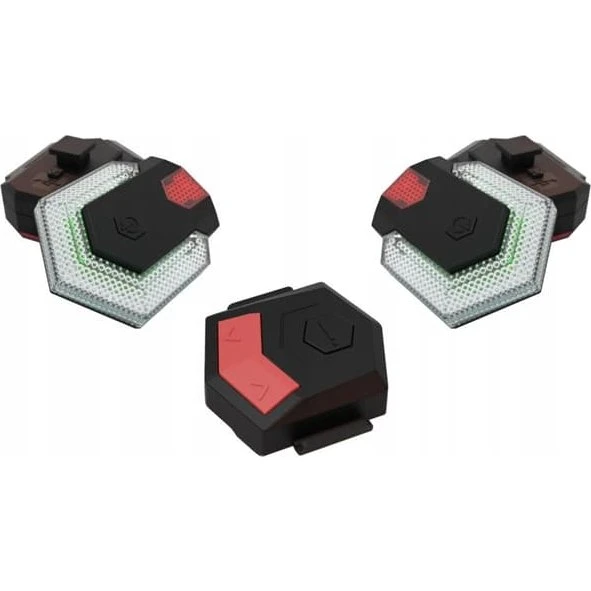 CarryBright LED Blinklys Sæt - 4 stk. til Cykel & Scooter