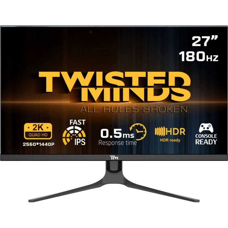 Twisted Minds Blaze Series 27" QHD 180Hz Gaming-skærm