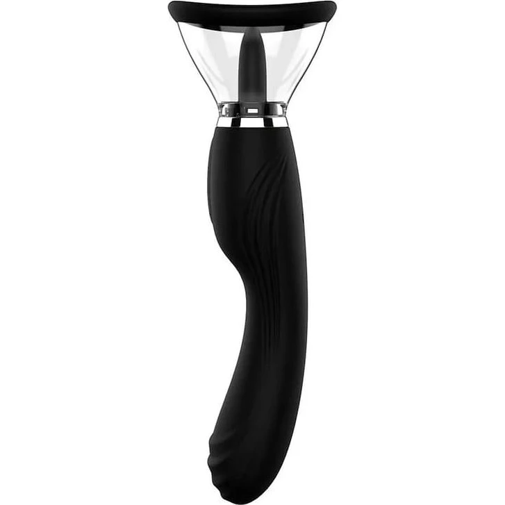 Clitoral Licking Pump med G-Spot Vibrator