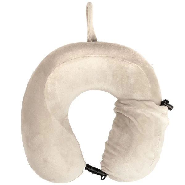 WINGS Resekudde Croissant Termoplastskum Beige