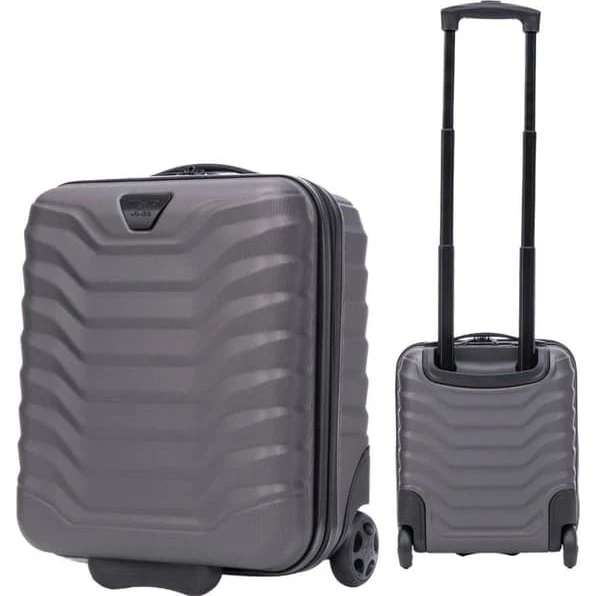 WINGS Hard Kabinekuffert 40x20x30cm Grå - WizzAir Godkendt