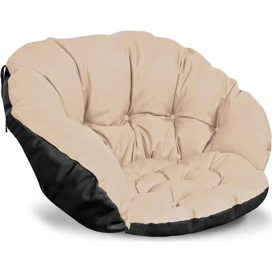 Vandtæt Havepude 122x40 cm i Beige til Stol og Gynge