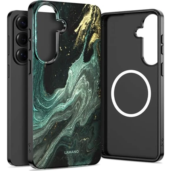 Tech-Protect Lamano MagSafe Cover til Samsung Galaxy A57 5G - Verde Aura
