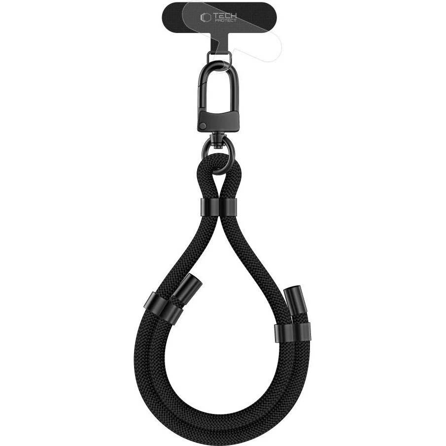 Tech-Protect C4S Rope Wrist Strap - Sort