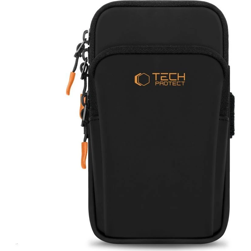 Tech-Protect M7 Universal Sport Armband - Sort/Orange