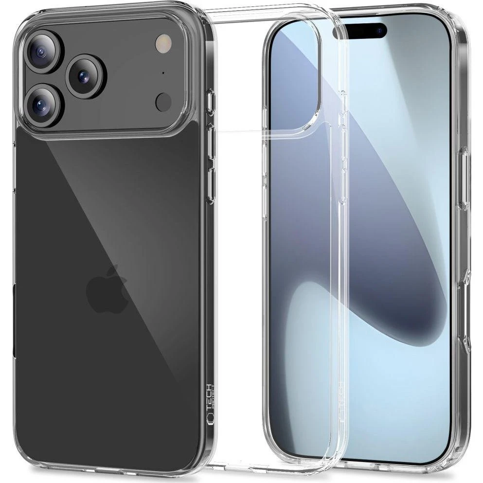 Tech-Protect FlexAir Hybrid Case til iPhone 17 Pro Max - Clear