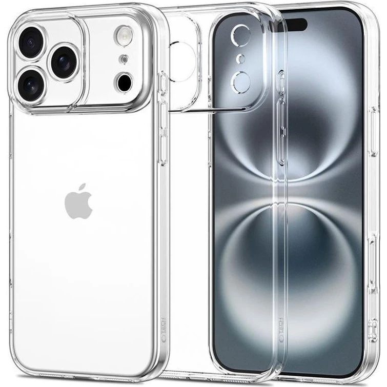Tech-Protect FlexAir Case til iPhone 17 Pro Max - Clear