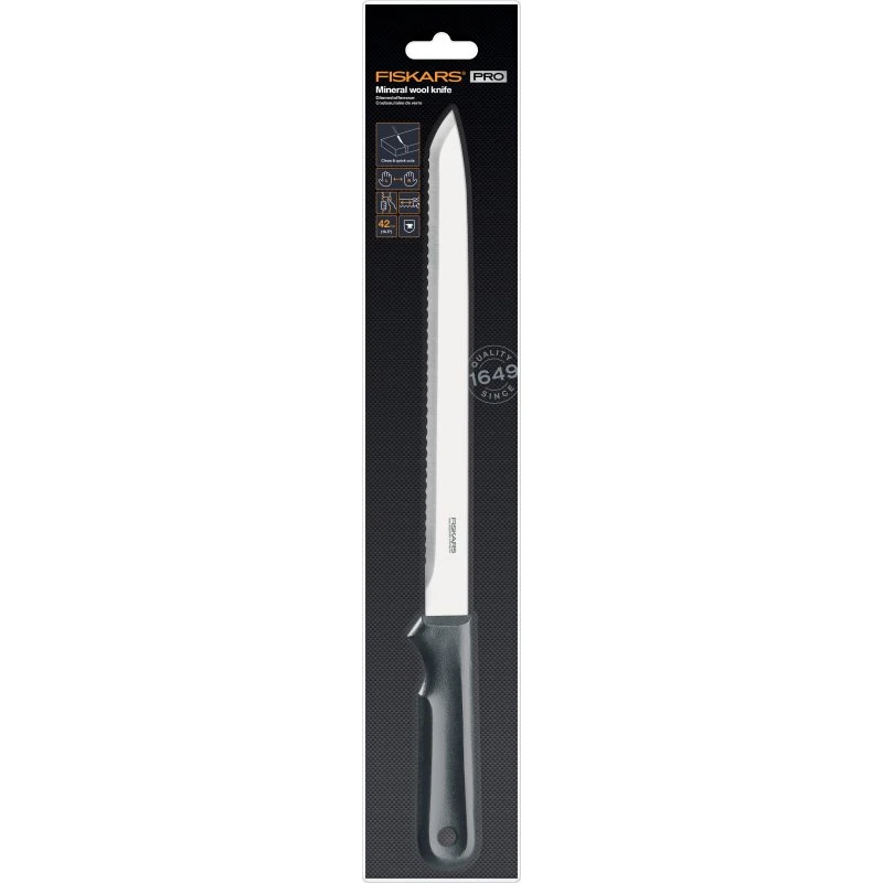 Fiskars Isoleringskniv K20 – Mineraluld & Polystyren