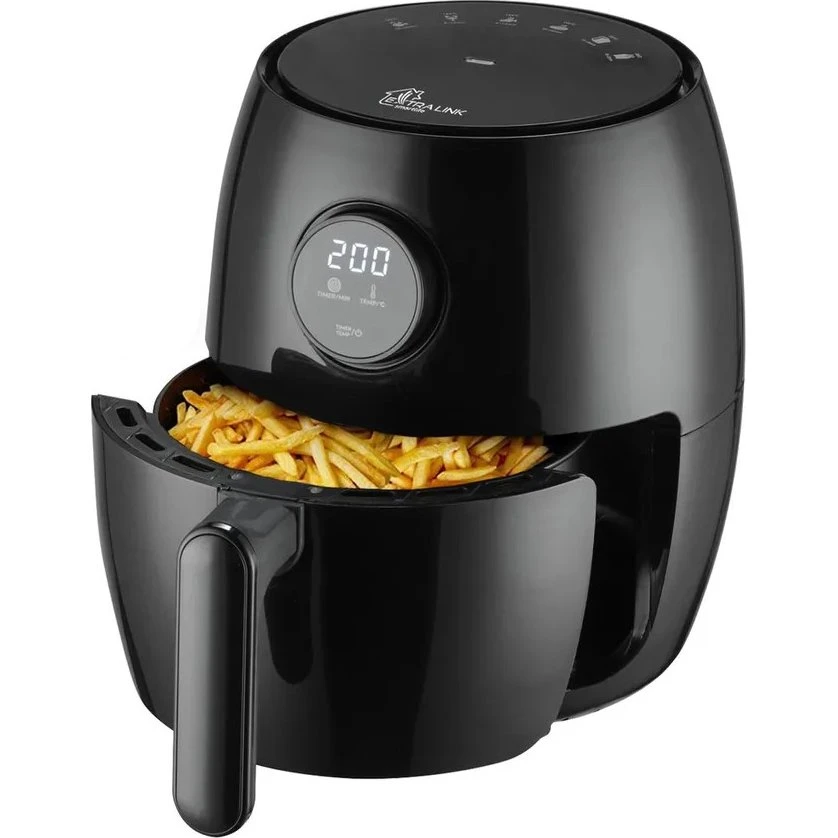 Extralink SJ-200 Airfryer 2L, 1000W - Sort