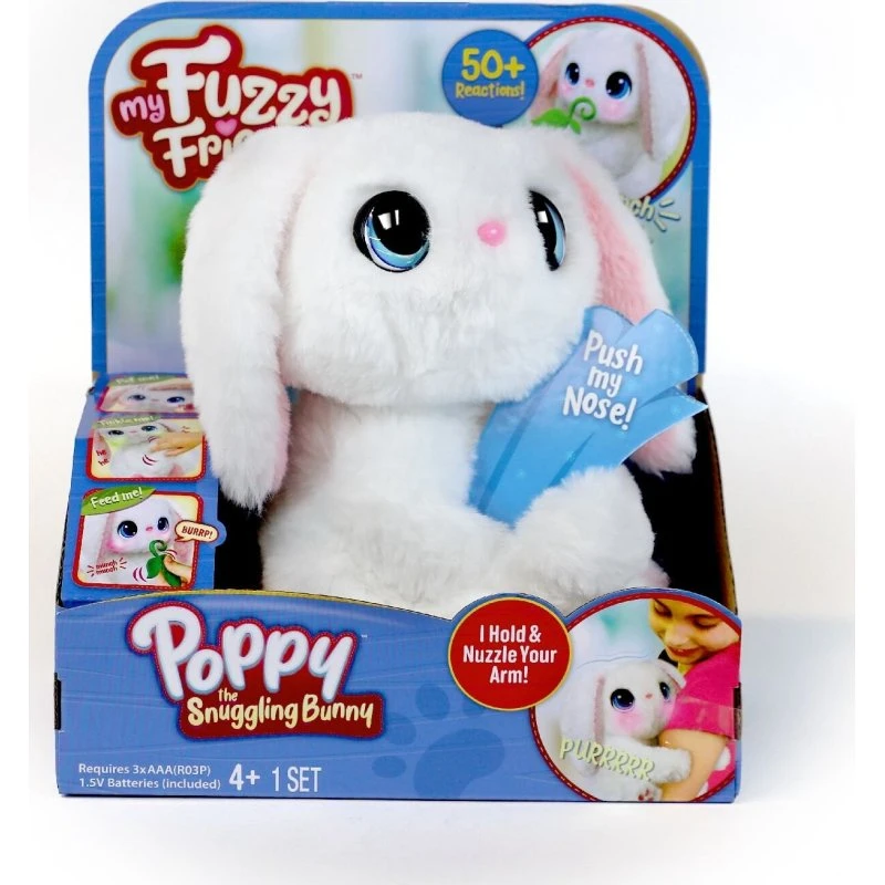 My Fuzzy Friends Poppy – interaktiv kaninbamse