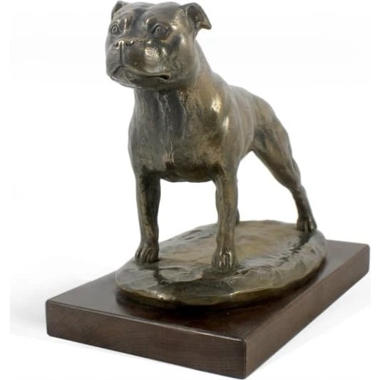 Art-Dog Staffordshire Bull Terrier - Realistisk hundestatuette