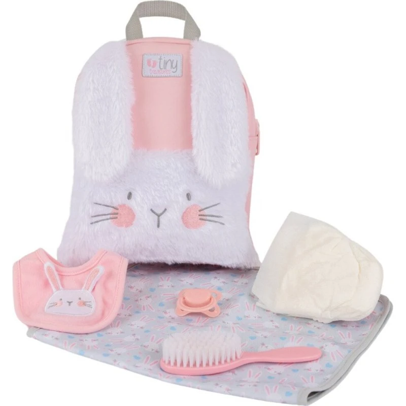 Tiny Treasures puslerygsæk til dukke - bærbar og praktisk