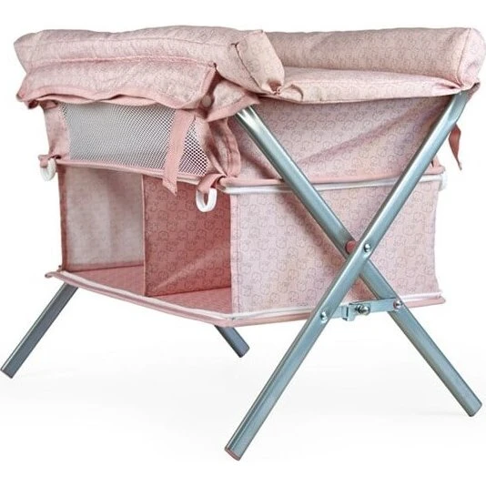 Happy Friend Rosa Dukkepuslebord med opbevaring