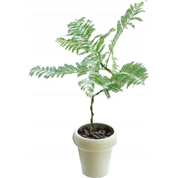 Kunstig Mimosa Jacaranda Plante i Potte - 110 cm