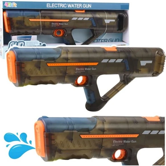 Elektrisk vandpistol 55 cm med 1200 mAh batteri og USB-C