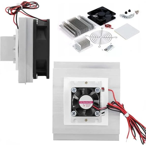 Rosfix Peltier Kølesæt TEC1-12706 med Heatsinks og Fan