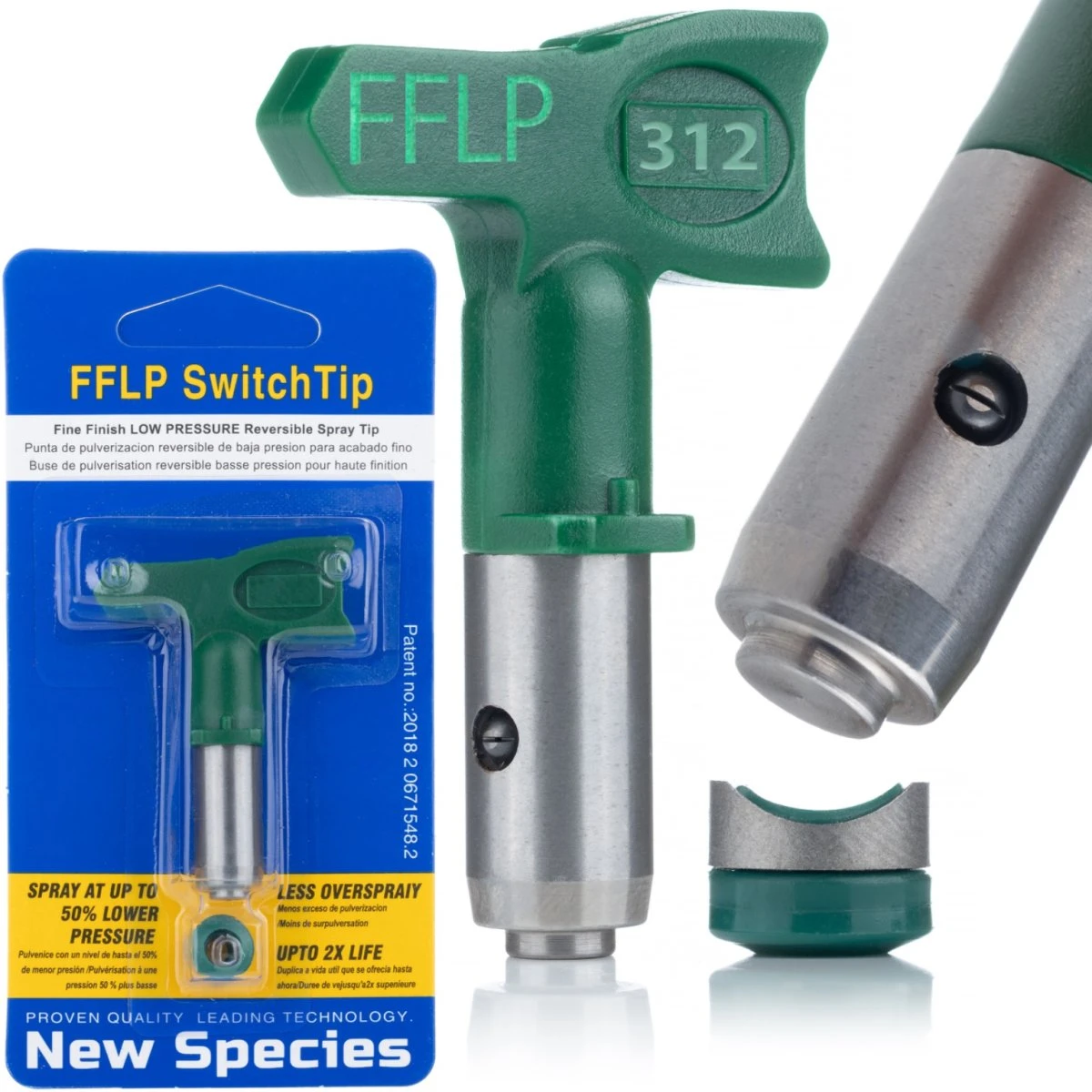 Rosfix FFLP 312 Lavtryksmalingmundstykke
