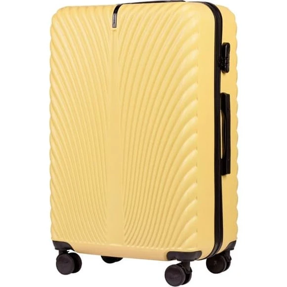 WINGS SWAN 28" Stor Gul Kuffert, 97L, ABS+