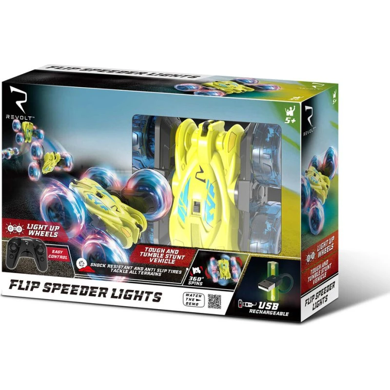 Revolt Flip Speeder Lights - Fjernstyret Flip-bil