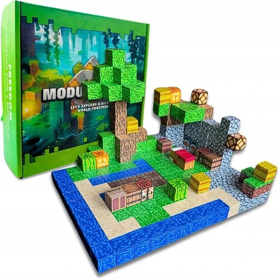 Module World Magnetiske Blokke 212 stk. + Figurer