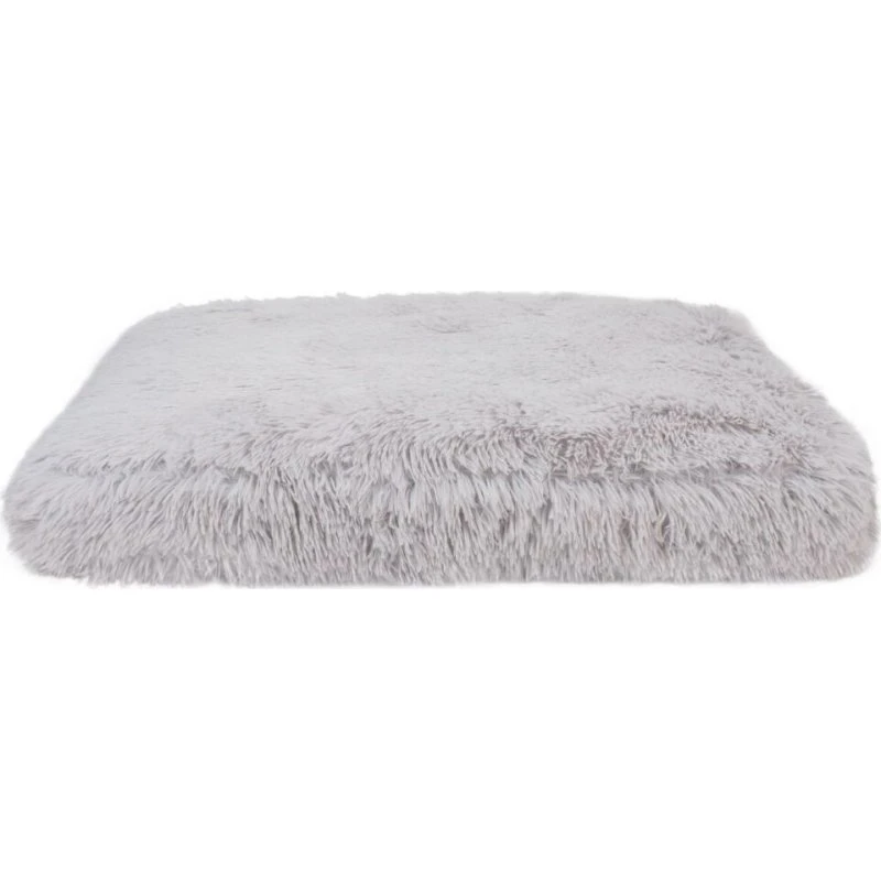 Fluffy Hundepude / Kattepude Lysegrå 74x52 cm