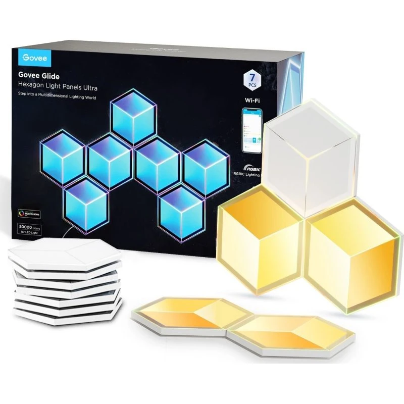 Govee Glide Hexagon Light Panels Ultra 7-pack