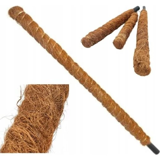 Kokospæl dekorativ plantestøtte Eco 120 cm