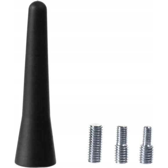BAT MASZ Universal Bilantenne Kort Piskeforsegling M4 M5 M6 7 cm
