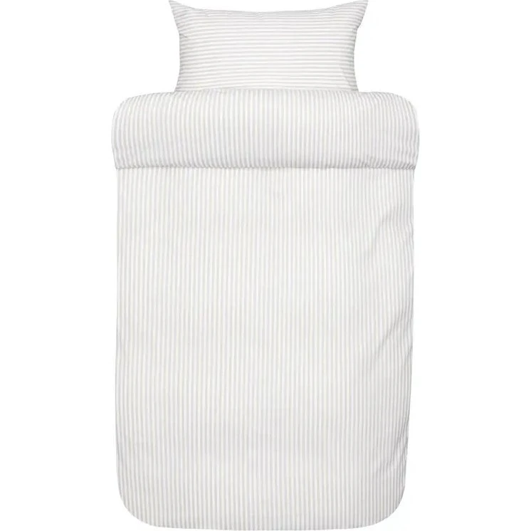 Høie Tor sengetøj 200x220 beige 100% ekstra fin bomuld