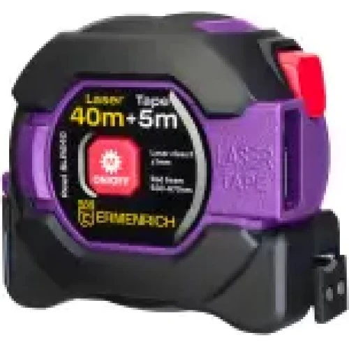 Ermenrich Reel Slr540 Laser Målebånd, Violet