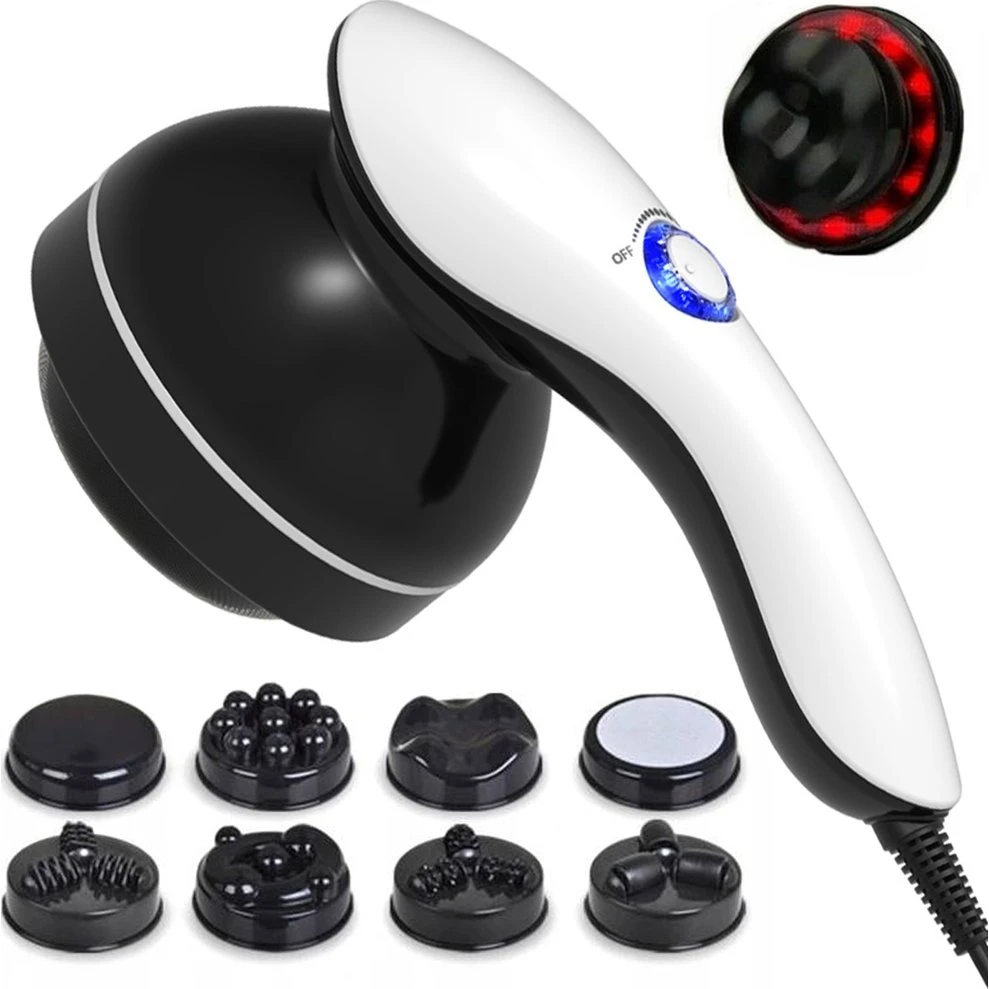 Elektrisk Cellulite Massage med 8 hoveder og varmefunktion