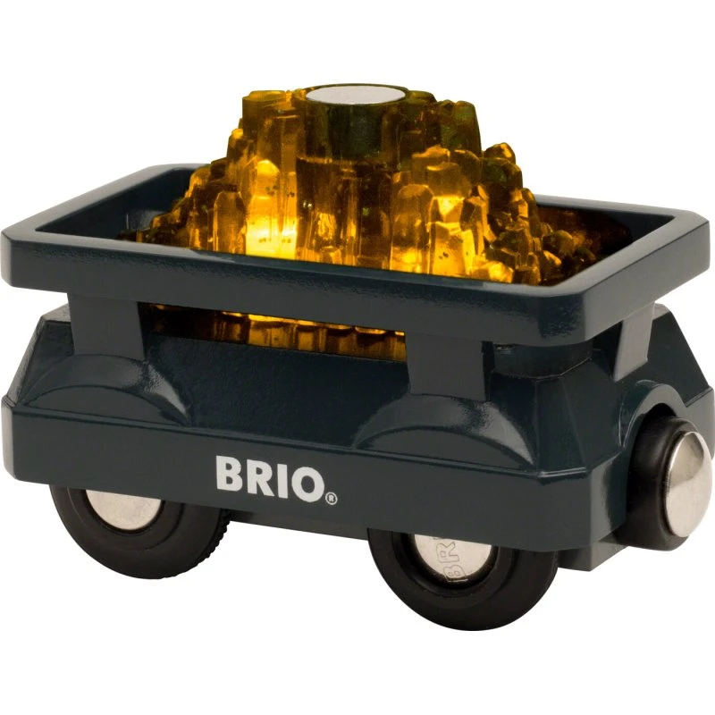 BRIO Guldvogn med lys – 33896