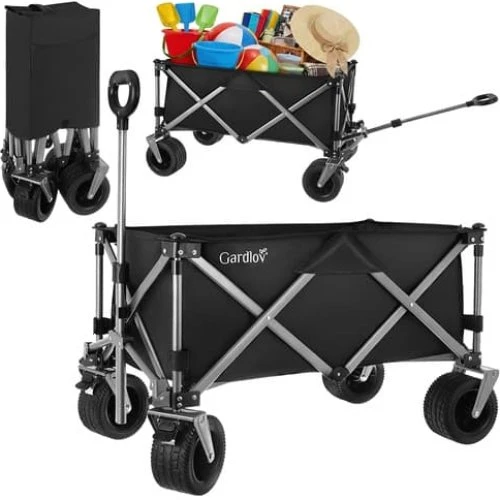 Gardlov Sammenklappelig Transportvogn 150L - Max 200 kg
