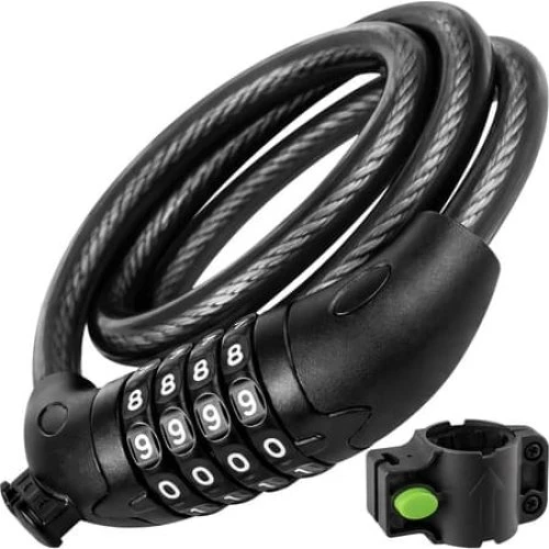 Trizand Cykellås med Kode - 120 cm Kabel (13,5 mm)