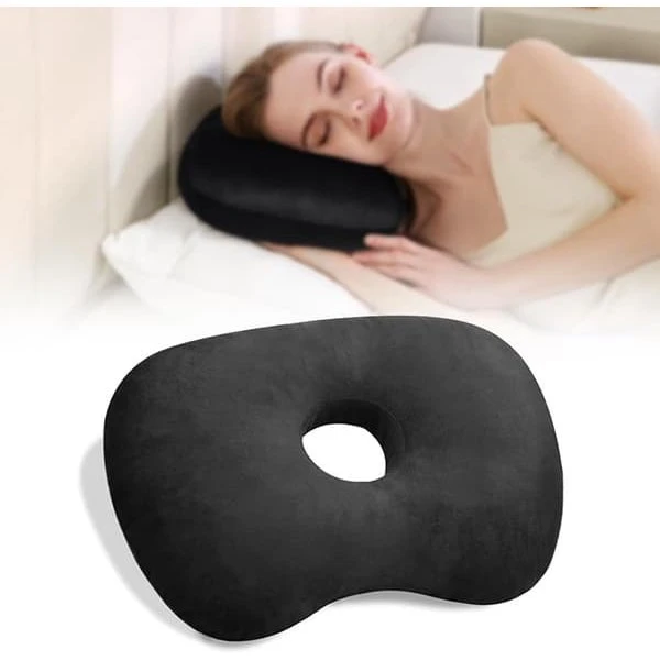 Ergonomisk Piercingpude med hul - Ortopædisk støttepude