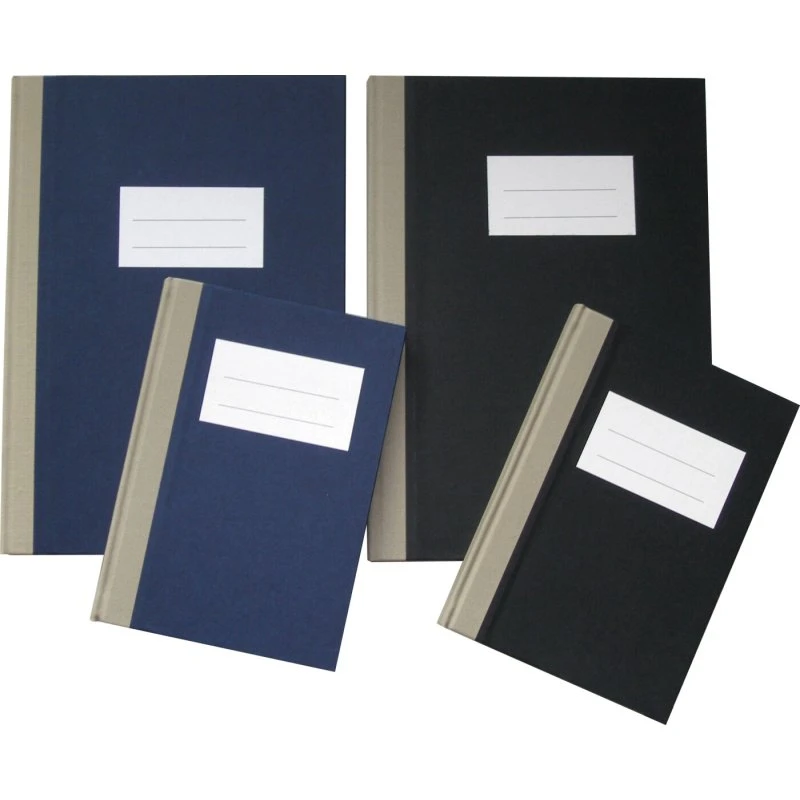 BrightOffice Kinabog A5 Protokol, linjeret, blå