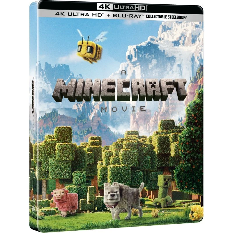 Minecraft: The Movie (4K SteelBook Blu-ray)