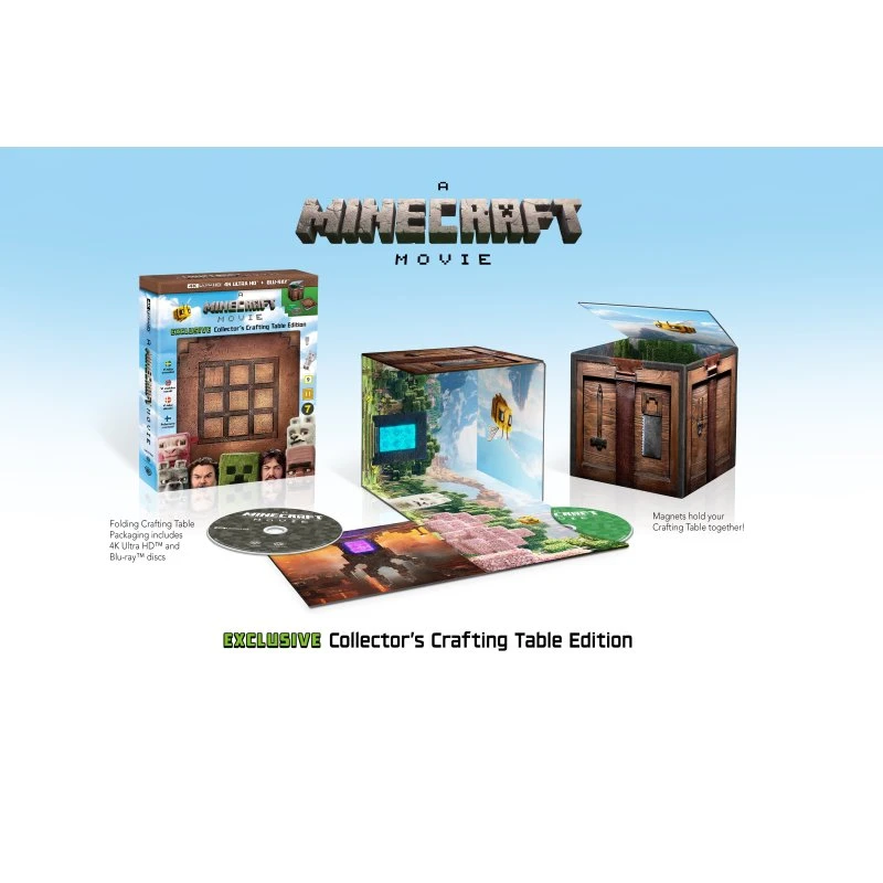 A Minecraft Movie – The Minecraft Cube Edition (4K Blu-ray)