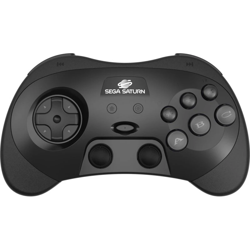 Retro-Bit PRO Wireless Controller til Sega Saturn (Sort)
