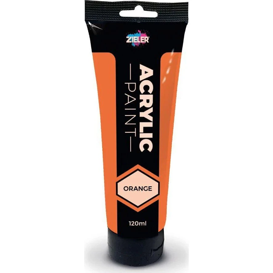Zieler Premium Akrylmaling - Orange - 120ml