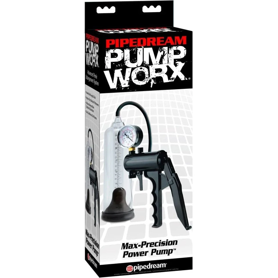 Pump Worx MaxPrecision Transparent Penispumpe