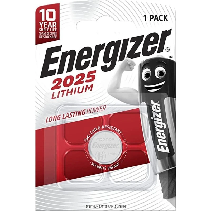 Energizer CR2025 Lithium 170 mAh - 1 stk