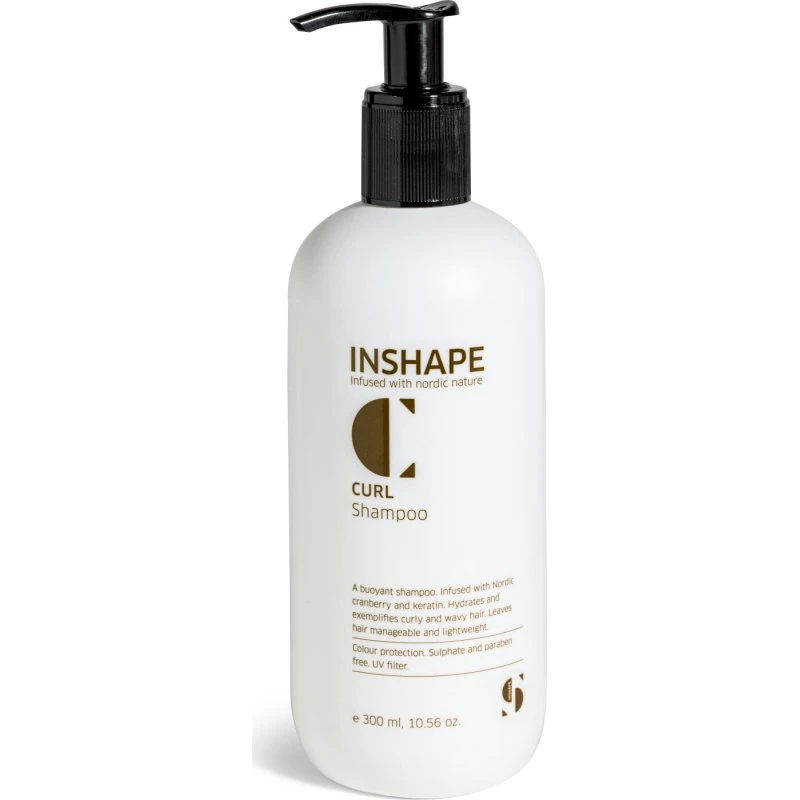 Inshape Curl Shampoo 300 ml - til krøllet hår