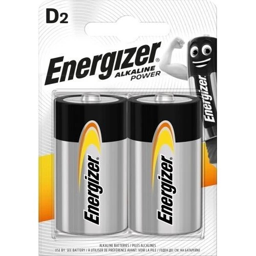 Energizer Alkaline Power D LR20 – 2 stk. 1,5V