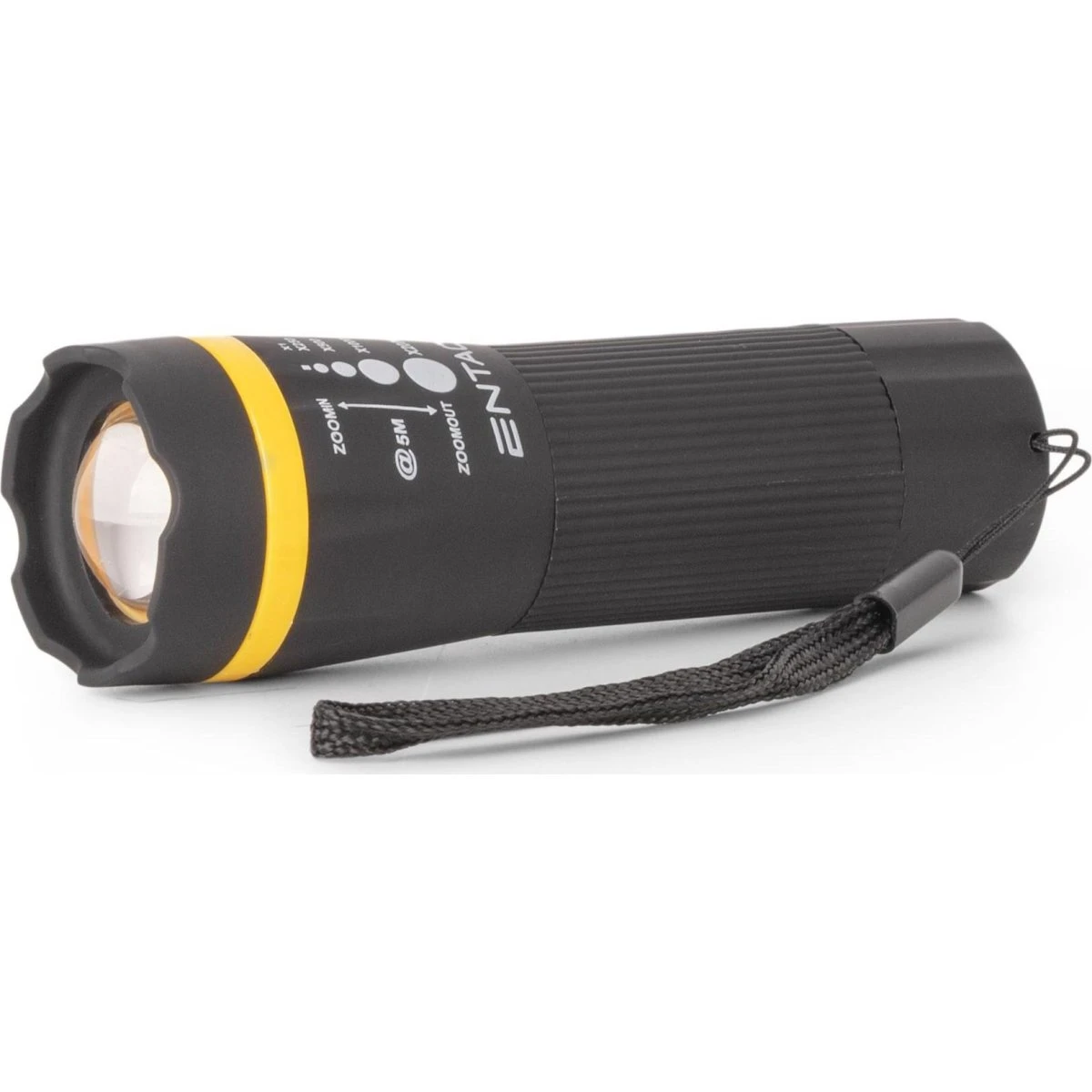 Entac EFL-ZOOM-PL Lommelygte IP44 110lm Sort