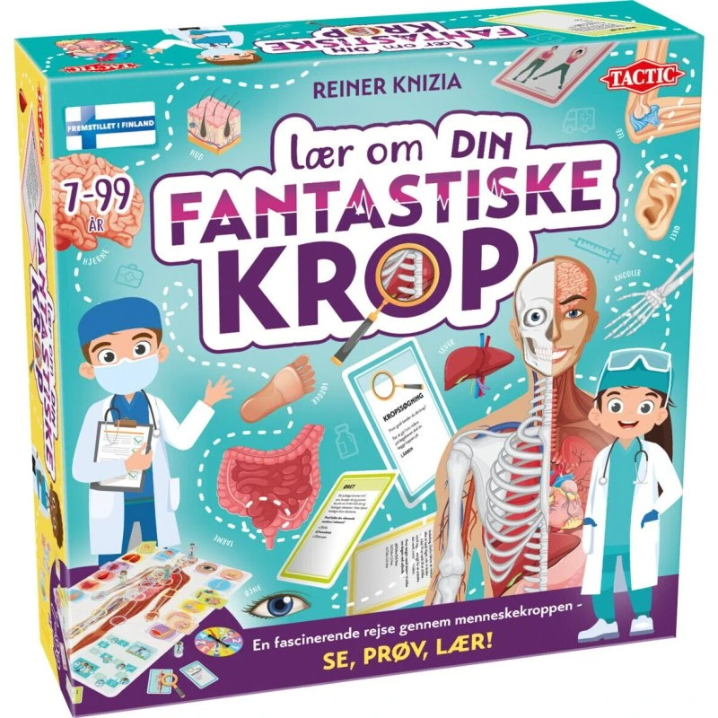 Tactic: Lær om din fantastiske krop