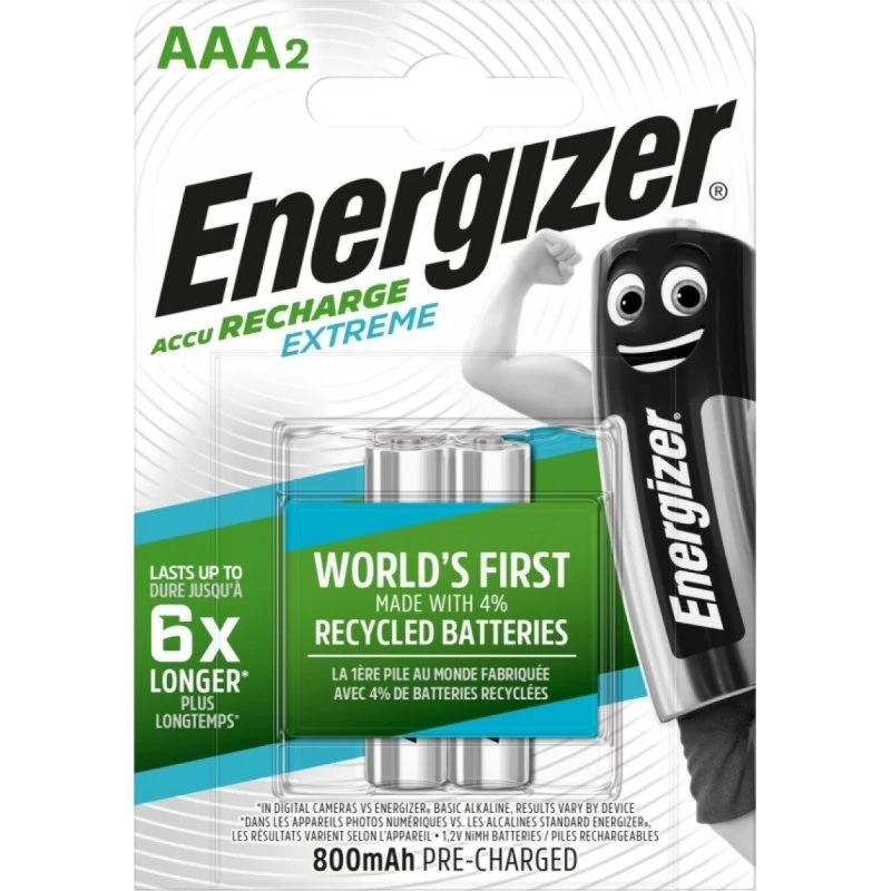 Energizer Recharge Extreme AAA 800 mAh 2-pak (Eco)