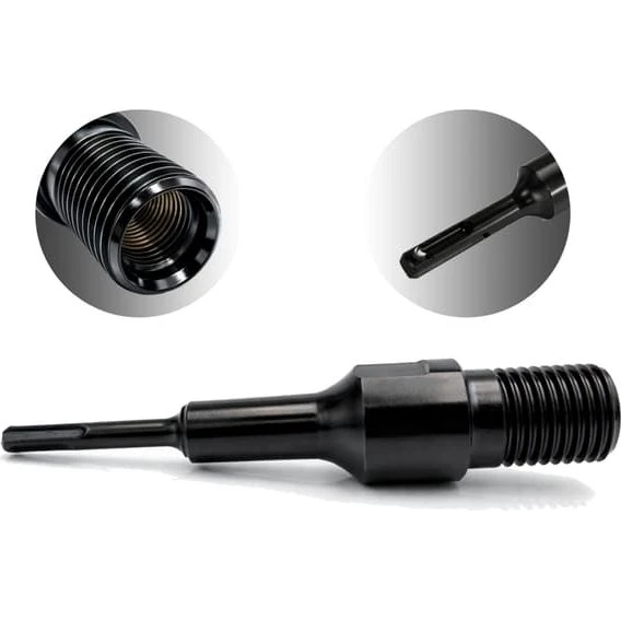 TITANIUM Adapter SDS Plus til 1 1/4 UNC kronbor